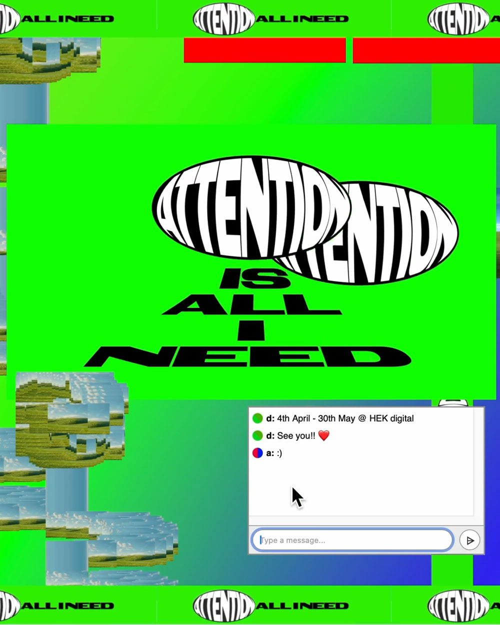 Image of ATTENTION IS ALL I NEED, by Kim Albrecht, data visualization research